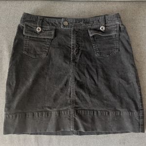Patagonia Grey Corduroy Mini Skirt